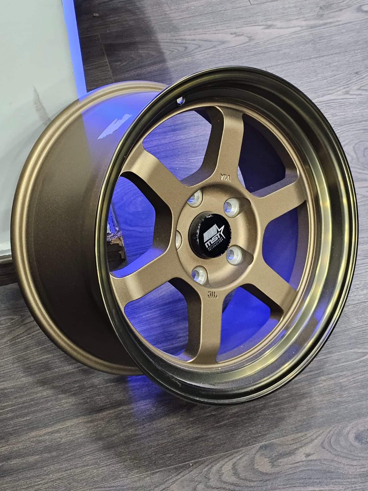 16x8 5x114.3 ET20 73.1 VOLK RAYS TE37V BRONZE - Wheelsworx