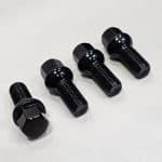 Set Of 20 - 14x1.50 BOLTS BALL BLACK  28mm