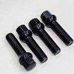 Set Of 10 - 14x1.50 BOLTS BALL CHROME 55MM