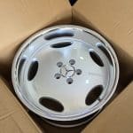 18x9.5 5x112 ET35 66.6 Silver+Mirror Lip