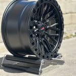 17x9 6x139.7 ET0 110.1 Matt Black
