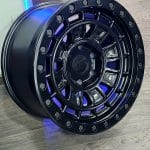 20x9.5 6x139.7 ET-12 CB? BLACK RHINO DALTON MATT BLACK