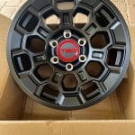 17x8 6x139.7 ET10 106.1 SATIN BLACK
