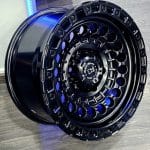 17x9 6x139.7 ET0 110.1 SATIN BLACK