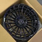 20x9.5 5x112 ET45 66.5 amg GLOSS BLACK WL SL1