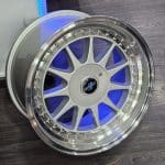 17x9 5x120 5x100 ET30 SILVER MACHINED LIP