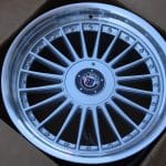 19x8.5 5x120 5X112 ET30 74.1 SILVER MACHINED LIP