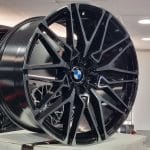 21x11 5x112 ET37 66.6 BMW BLACK TINDED FACE