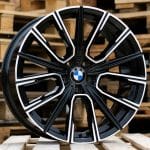 21x10.5 5x120 ET41 66.6 B5836 BLACK MACHINED BMW