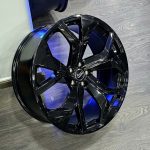 22x9.5 5x112 ET30 66.45 RSQ8 GLOSS BLACK c
