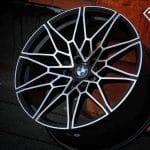 19x8.5  5x120 ET35 72.6 BMW BLACK MACHINED FACE