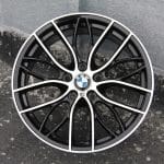 19x8.5 5x120 ET35 72.56 BLACK MACHINED FACE