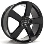 22x9 5x120 ET38 72.6 GLOSS BLACK