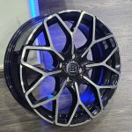 16x6 4x100 ET35 60.1 smart BLACK MACHINED