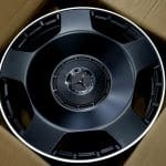 20x8.5 5x112 ET38 66.6 SATIN BLACK MACHINED LIP