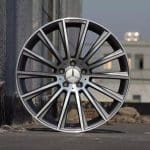 19x9.5 5x112 ET45 66.6 Gun Metal S CLASS DESIGN