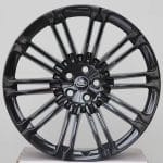 22x9.5 5x108 ET45 63.4 VELAR GLOSS BLACK C