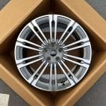 841 22x9.5 5x120 ET42.5 GUNMETAL MACHINED FACE NEW RR
