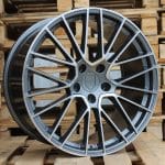 21x9.5 5x130 ET46 71.5 GUN METAL MACHINED FACE CAYENNE TURBO