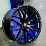 21x10 5x112 ET19 66.45 SATIN BLACK MACAN S WL SL01