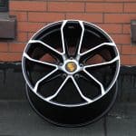 21x11 5x130 ET58 71.56 Black Machined Face