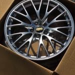 18x8 5x108 ET38 73.1 bbs HYPER BLACK