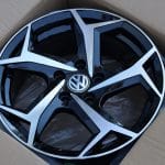 17x7.5 5x100 ET35 57.1 BLACK MACHINED FACE