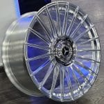 22x10.5 5x112 ET35 66.60 BRUSHED SILVER CS FORGED VIP