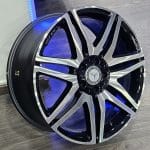 19x9.5 5x112 ET48 AMG SPIDER ORIGINAL BLACK MACHINED