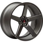 18x9 5x112 ET42 B-BLANK  72.6 GUN METAL AXEEX18