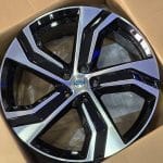 20x8.5 5x108 ET42 63.4 volvo BLACK MACHINED FACE