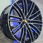 21x9 5x112 ET26 66.5 B1275 MACAN BLACK MACHINED