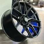22x10.5 6x139.7 ET15 110.1 B1673 Black Half Matt Style Vossen