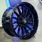 20x10 6x139.7 6x135 ET19 106.1 axe B1688 4X4 BLACK