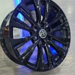 20x8.5 6x139.7 ET25 106.1 B1778 BLACK TOYOTA