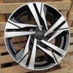 16x7 5x108 ET40 65.1 B5543 BLACK POLISHED PEUGEOT