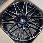 22x10.5 5x112 ET43 66.6 BLACK TINTED FACE C IN0295