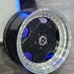 18x8 5x112 ET35 66.6 B5852 BLPL Black+Polished Lip