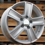 15x6.5 5x160 ET58 65.1 SILVER MACHINED BK473