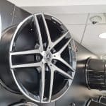 19x8.5 5x112 ET45 66.6 AMG BLACK MACHINED