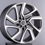 22x9.5 5x120 ET45 72.6 GUN METTAL MACHINED