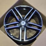 19x9.5 5x112 ET45 66.5 AMG BLACK MACHINED