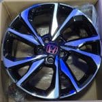 18x8 5x114.3 ET50 64.1 BLACK MACHINED BLACK
