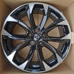 19x7 5x114.3 ET 50 67.1 BY177 BLACK MACHINED BY177