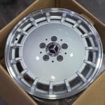 17x8 5x112 ET35 66.6 SILVER POLISHED