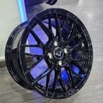 15x7 4x100 ET35 73.1 Gloss Black
