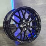 16x7 5x114.3 ET35 73.1 GLOSS BLACK VFF-107