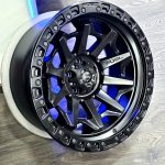 20x10 5x127 ET-18 71.5 FUEL COVERT MATTE BLACK