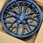 17x7.5 5x112 ET38 MATT BLACK