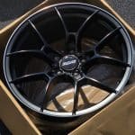 17x7.5 5x114.3 ET38 66.56 volk MATT BLACK 3